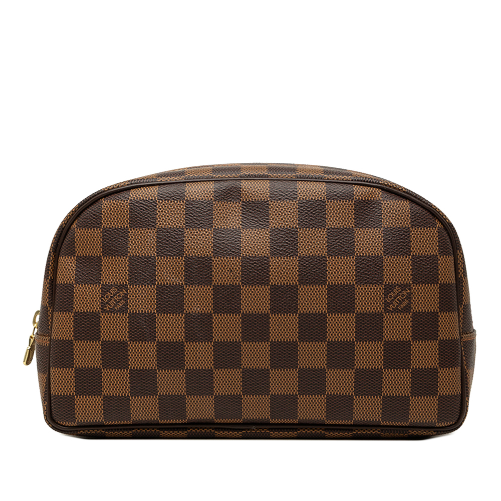 Pre-Loved Louis Vuitton Damier Ebene Trousse Toilette 25